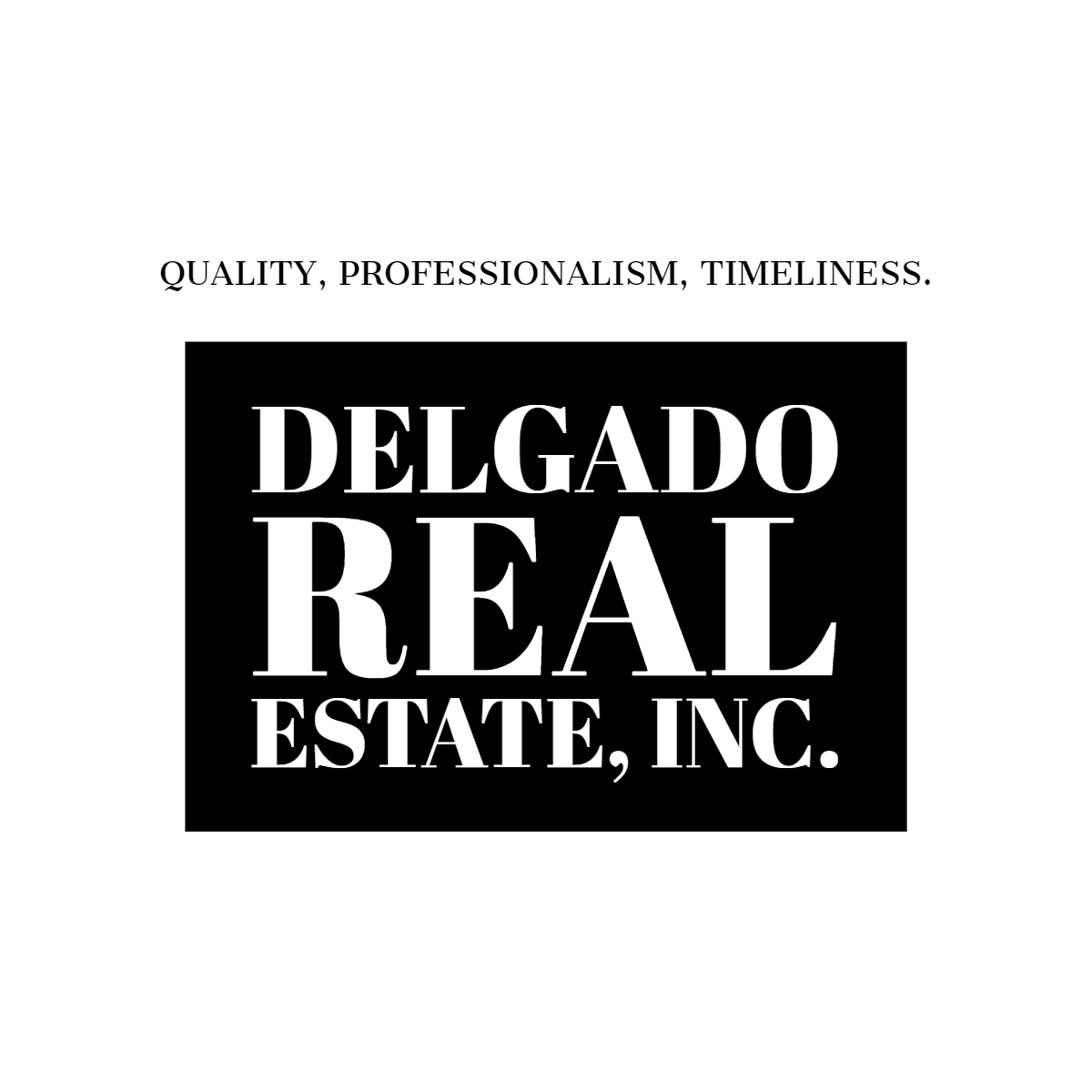 Delgado Real Estate Inc. Logo